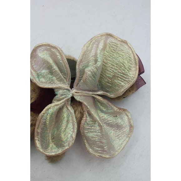 The Bearington Tinker Brown Fur Angel Bear - Picture 8 of 8